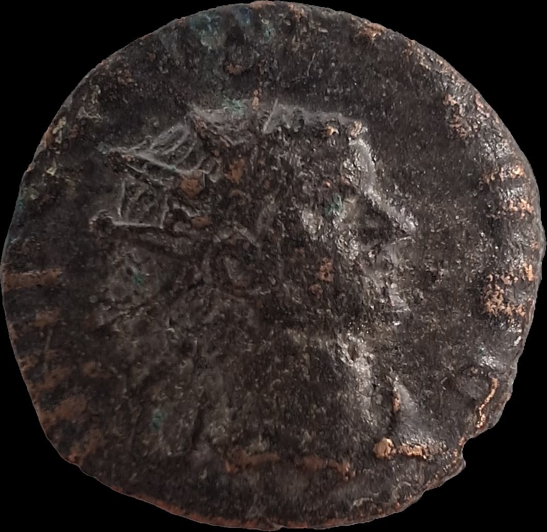 Anverso da moeda TH-N-0081 — Cláudio II Gótico. Antoniniano (billon)