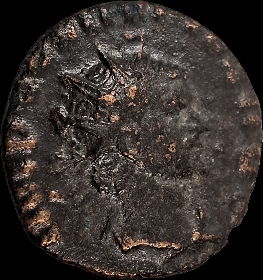 Anverso da moeda TH-N-0081 — Cláudio II Gótico. Antoniniano (billon)
