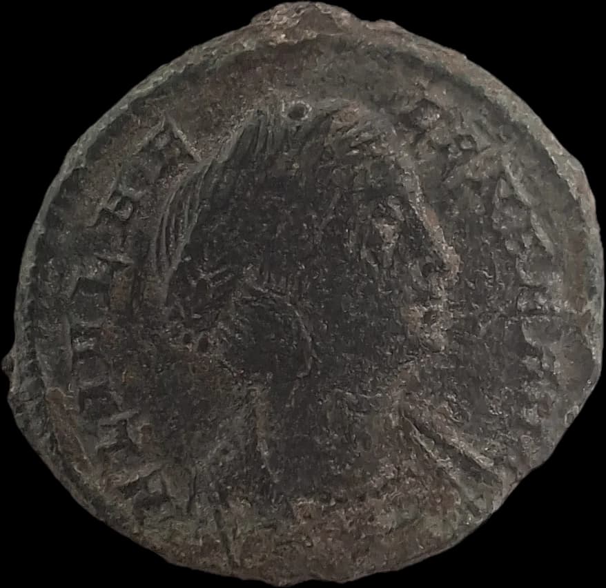 Anverso da moeda TH-N-0083 — Helena. Follis ou nummus