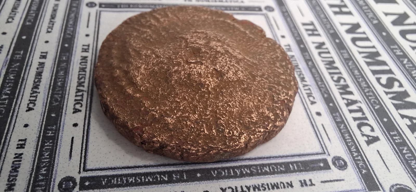 Lateral da moeda TH-N-0091 — Gordiano III. Bronze provincial