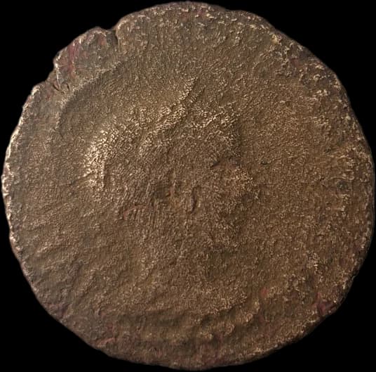 Anverso da moeda TH-N-0091 — Gordiano III. Bronze provincial