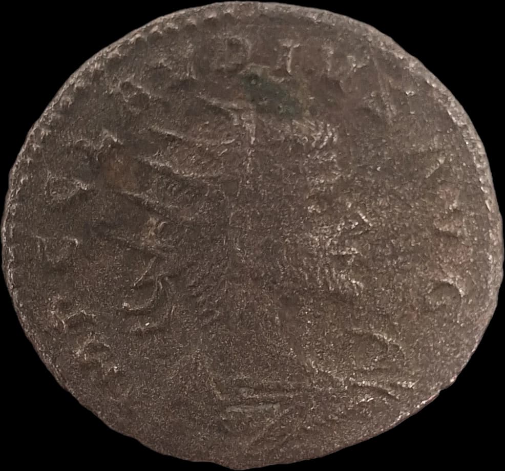 Anverso da moeda TH-N-0092 — Cláudio II Gótico. Antoniniano