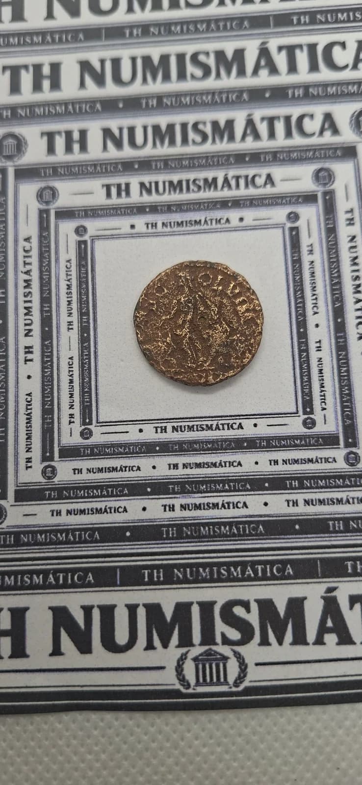 Complementar da moeda TH-N-0096 — Filipe II como César. Bronze provincial