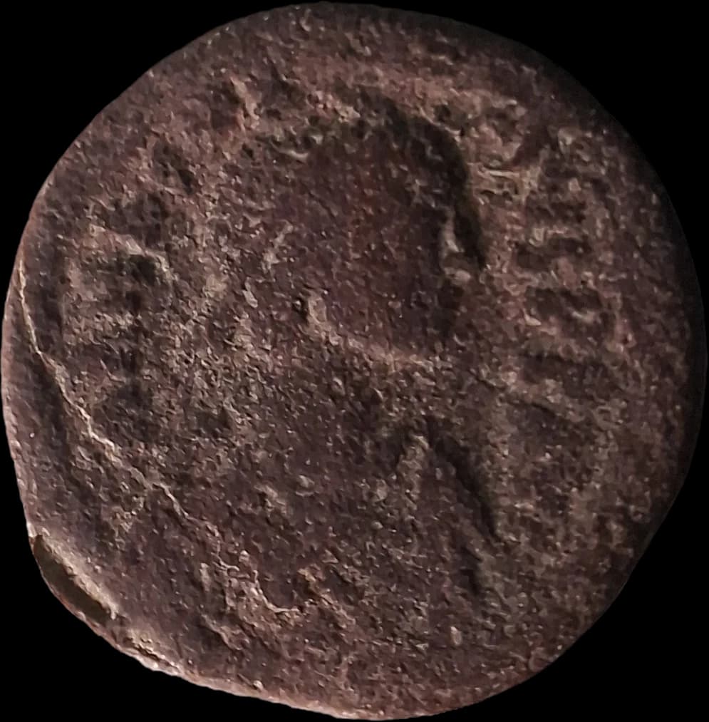 Anverso da moeda TH-N-0105 — Anastácio I. 20 nummi. Meio follis