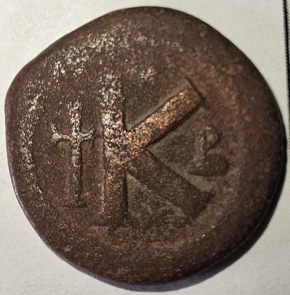 Reverso da moeda TH-N-0105 — Anastácio I. 20 nummi. Meio follis