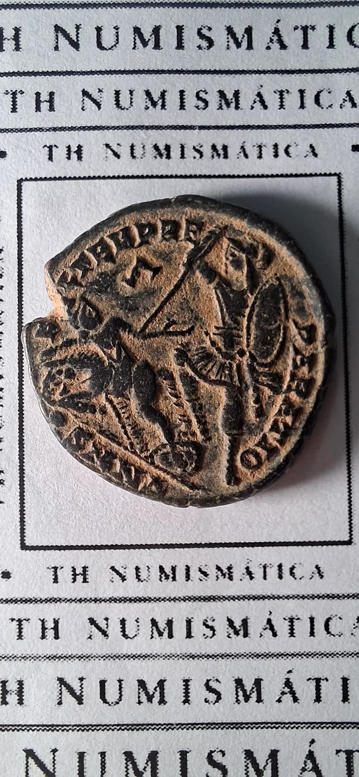 Reverso da moeda TH-N-0108 — Constâncio II. Maiorina