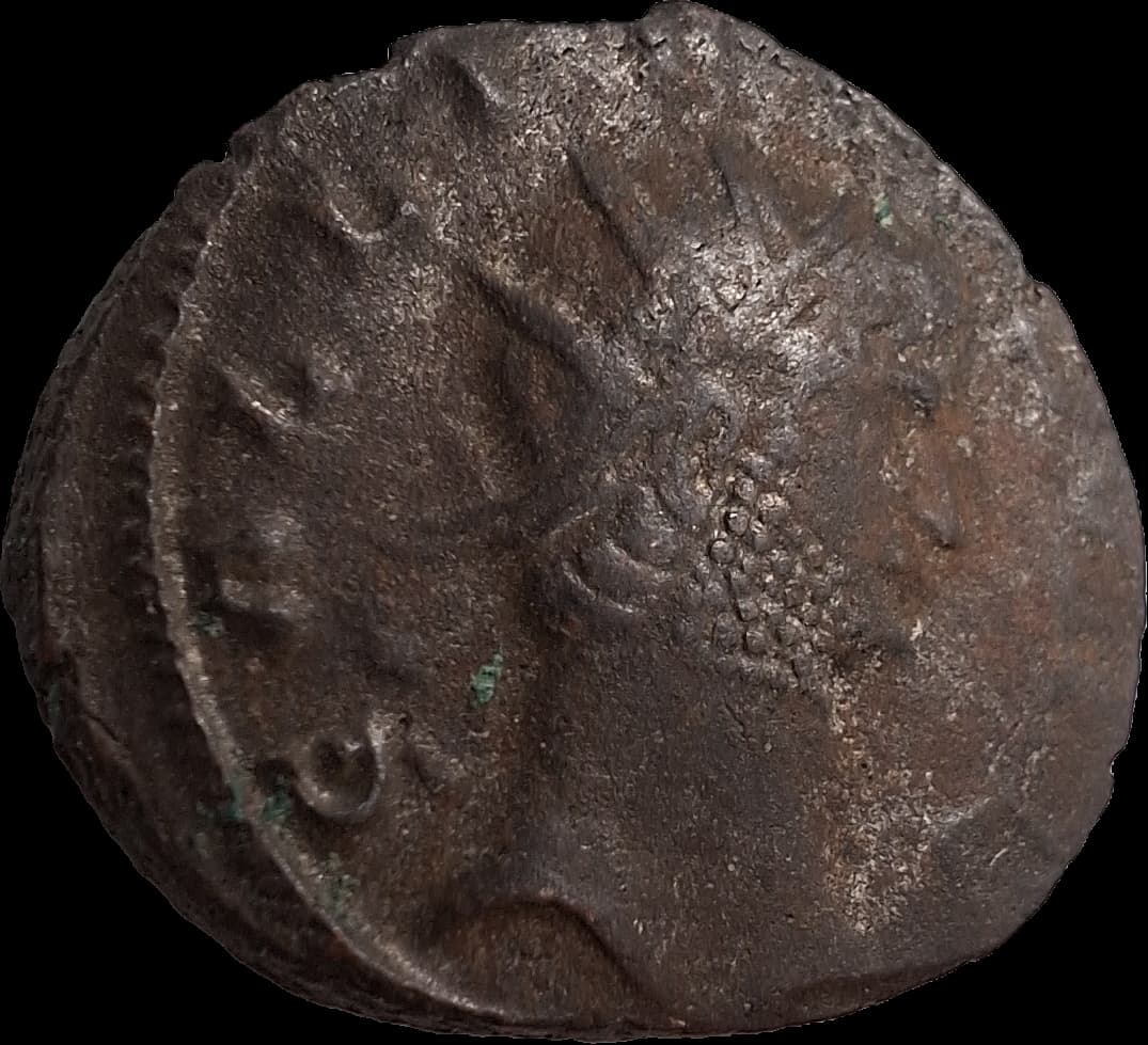 Anverso da moeda TH-N-0127 — Galieno. Antoniniano (billon)