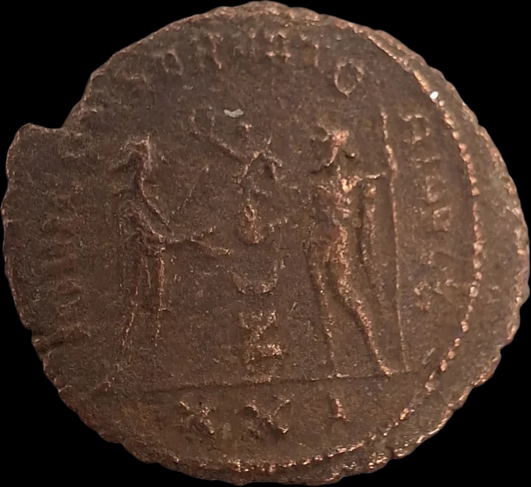 Reverso da moeda TH-N-0232 — Diocleciano. Antoniniano prateado